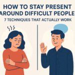 how to stay present around difficult people
