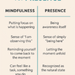 mindfulness vs presence