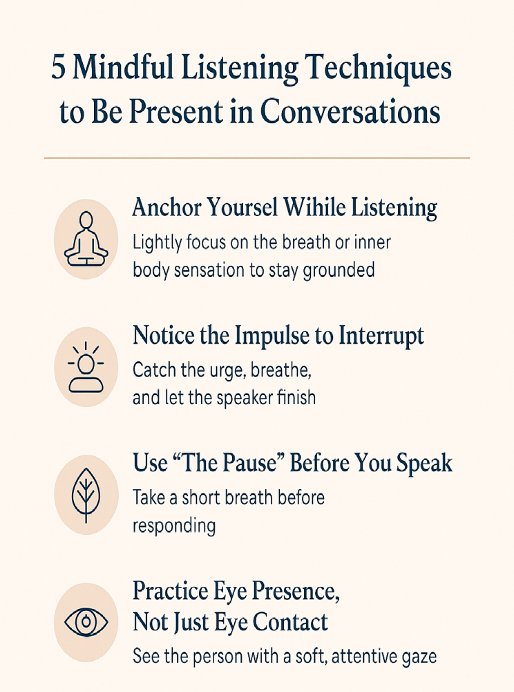 5 mindful listening techniques
